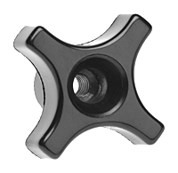 Thermoplastic Four Arm Knobs for industrial applications