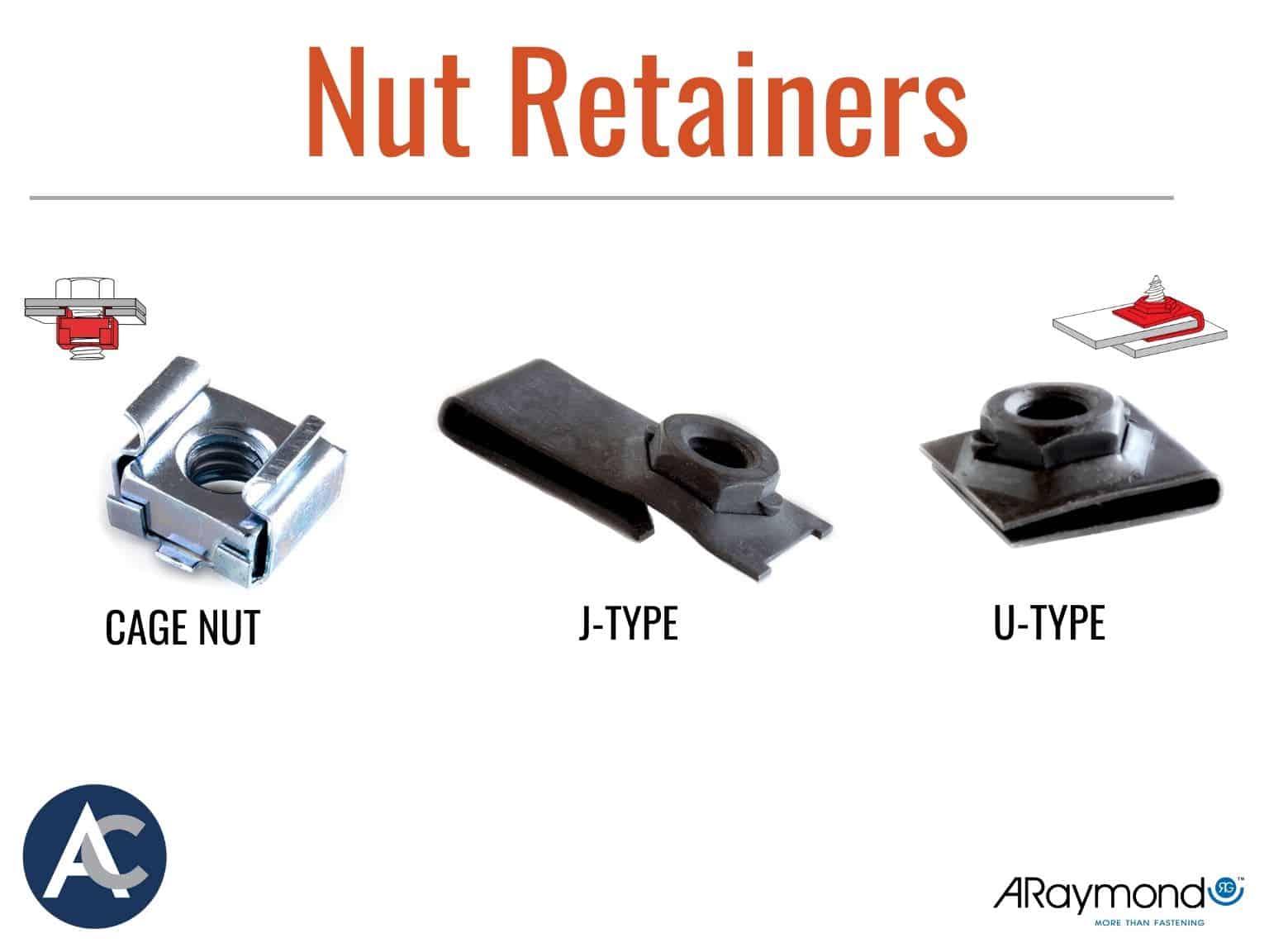 Nut Retaining Fasteners