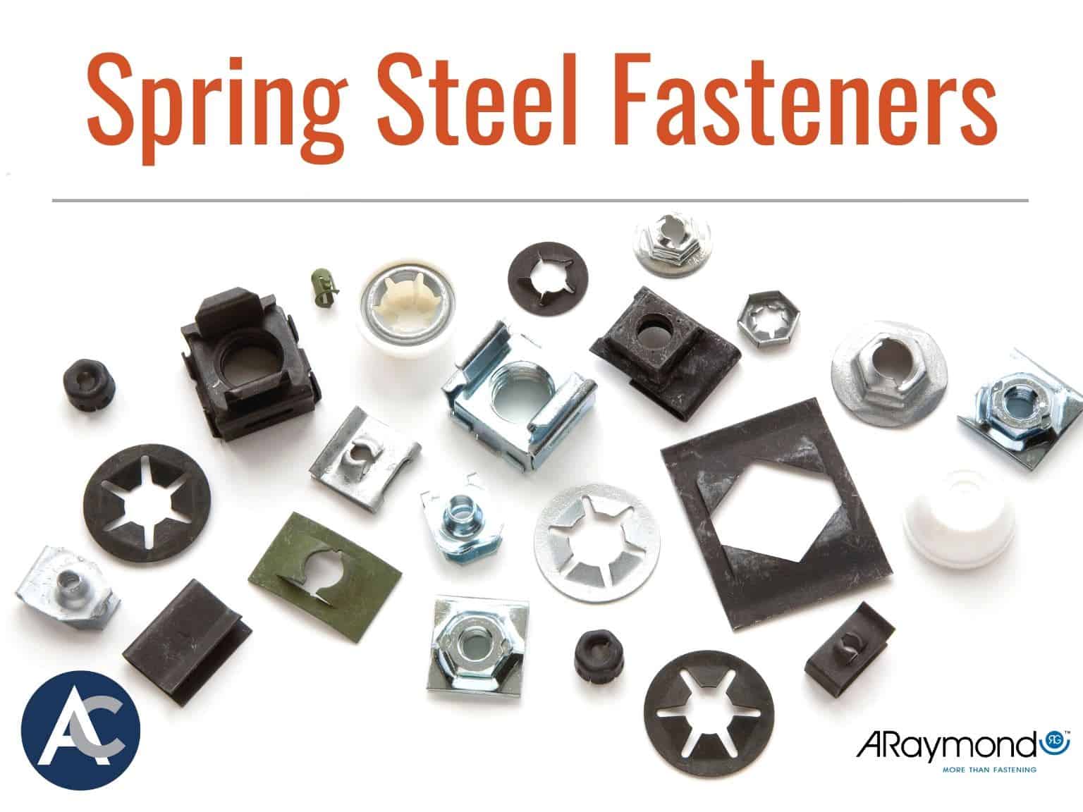 Spring Steel Fasteners, Speed Nuts
