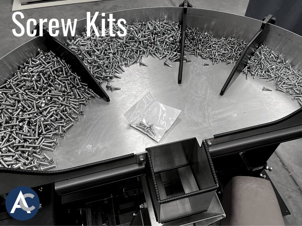 Screw Kits, Kitting of Screws, Industrial Fasteners Kitting
