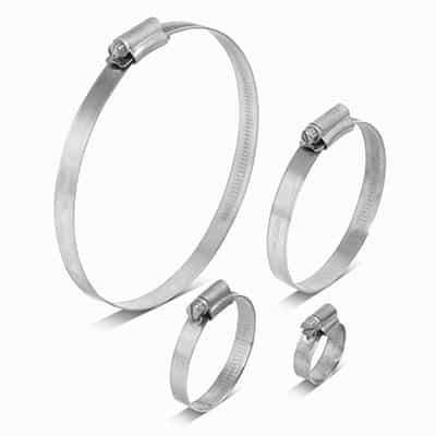 Worm Drive Hose Clamps Swedish Style