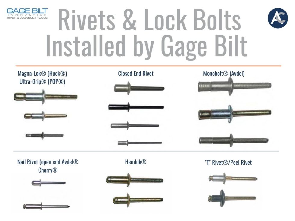 Affordable Rivet Tools Gage Bilt Distributor/Advance Components