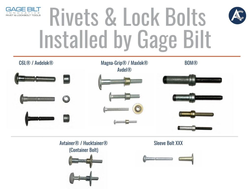 Lock Bolts & Rivets