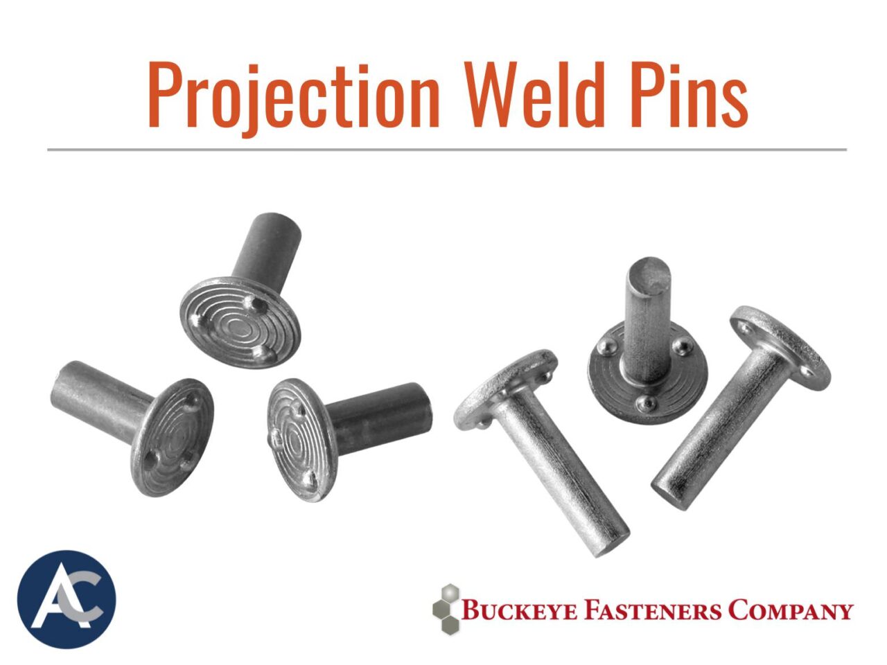 Projection Weld Pins On Top & Under the Head Differences/Uses