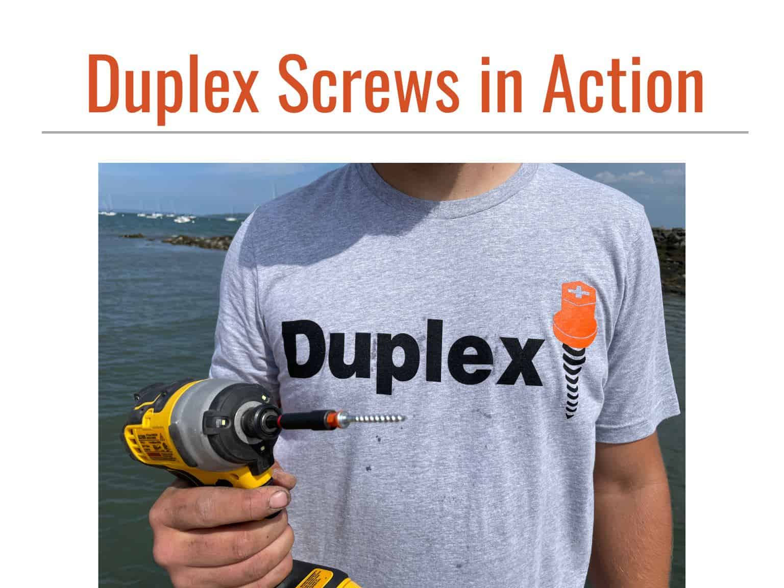 Duplex Screw in action