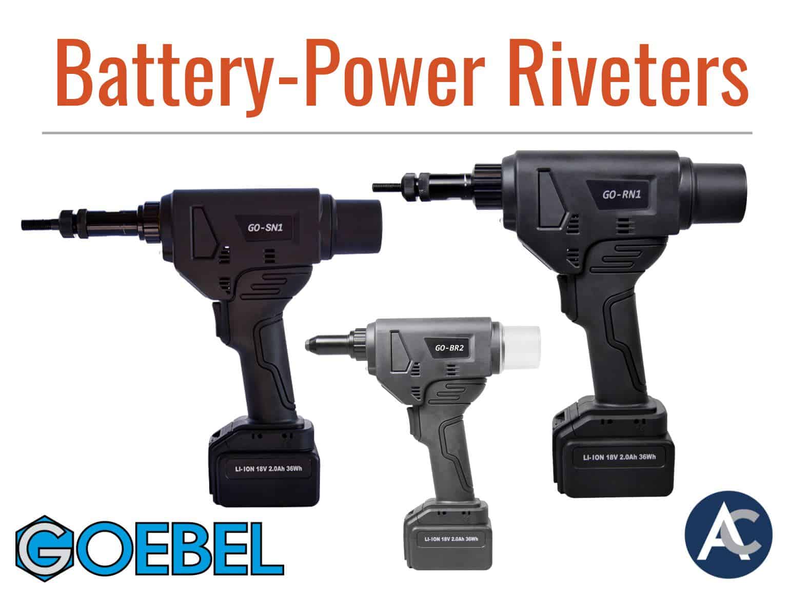 Battery Powered Riveters