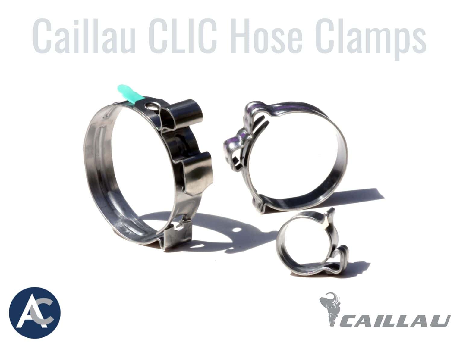 Caillau CLIC hose Clamps