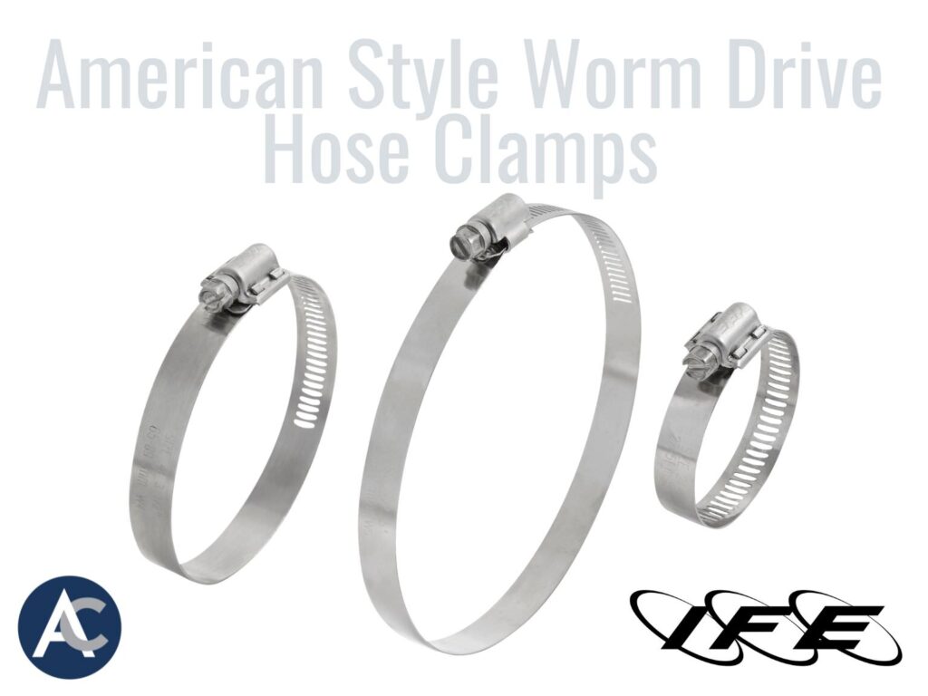 American style hose clamps