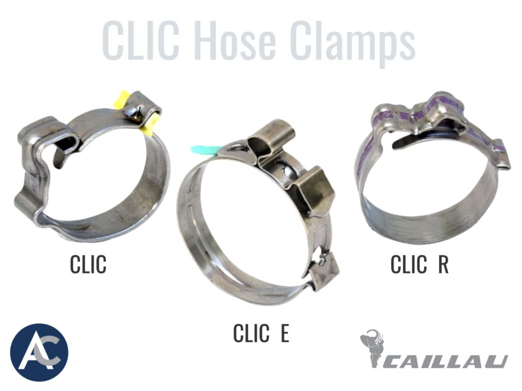 CLIC hose clamps