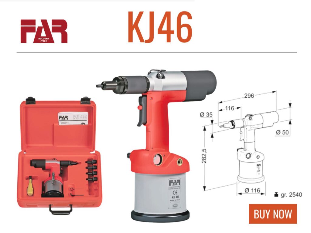 FAR KJ46, KJ46 rivet nut tool, blind rivet nut tool
