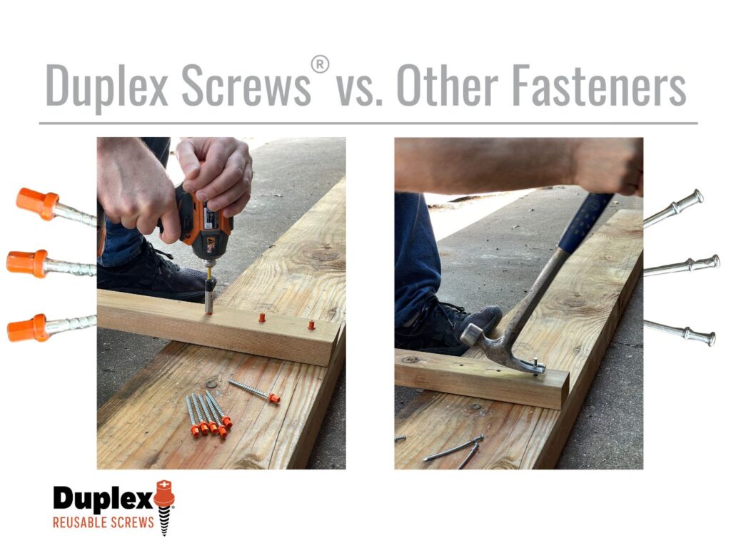 Duplex Screws vs. other fasteners