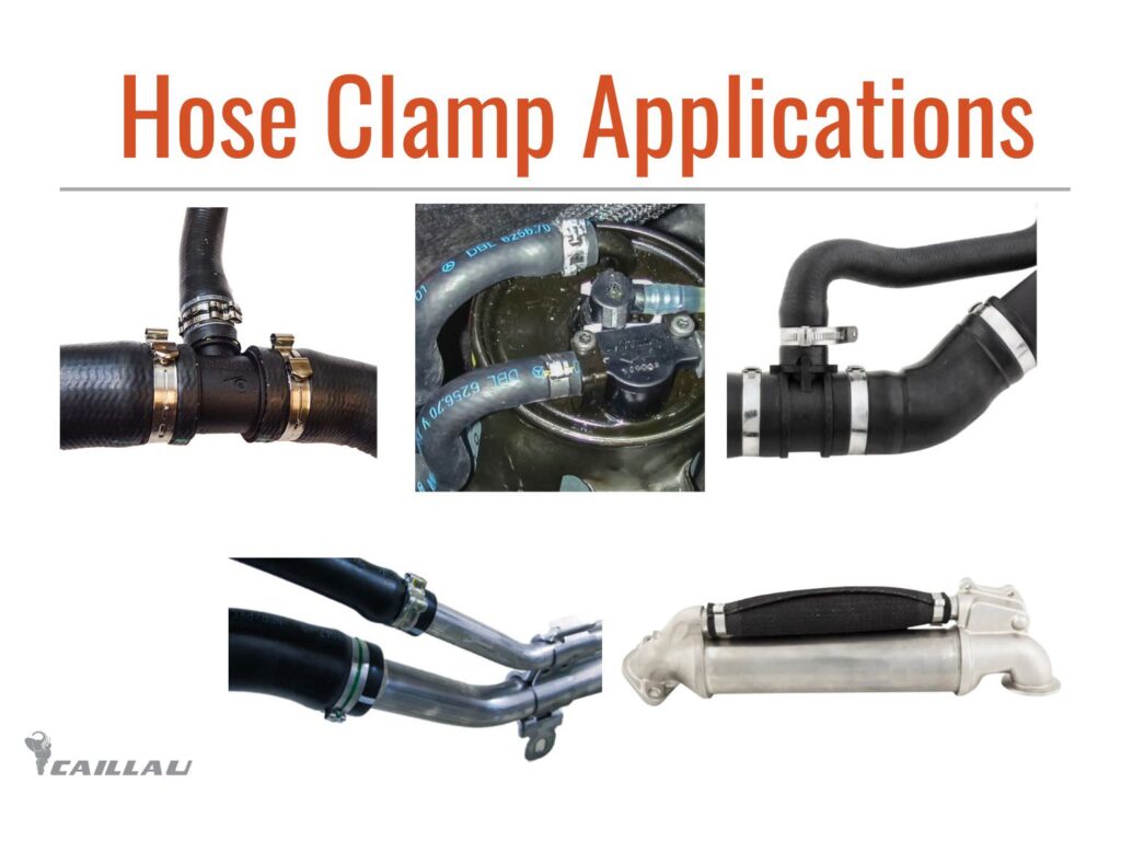 Hose clamp applications