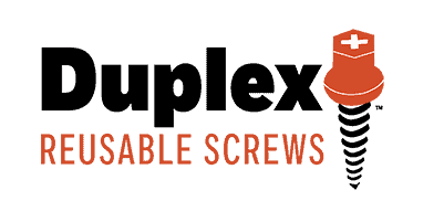 Duplex Removable Fasteners